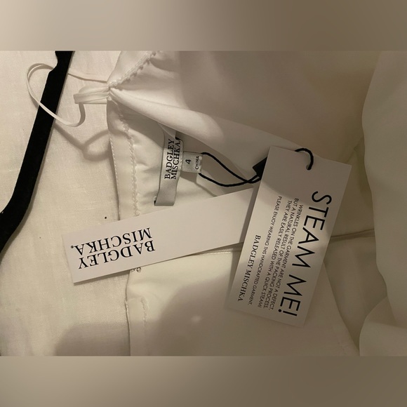 Badgley Mischka Floral Strapless Scuba Dress - Picture 9 of 9